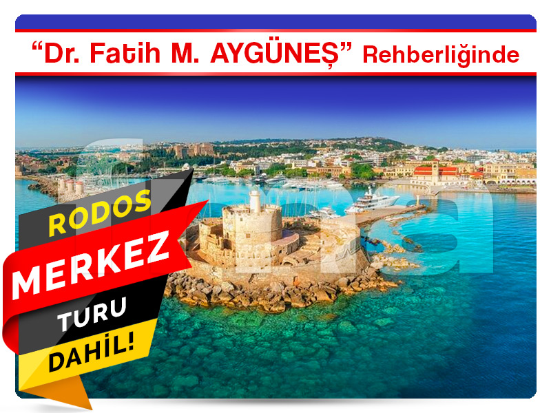 ADA UZMANI FMA İLE RODOS ADASI'NDA GÜZ KEYFİ - 3 Gün - 2 Gece