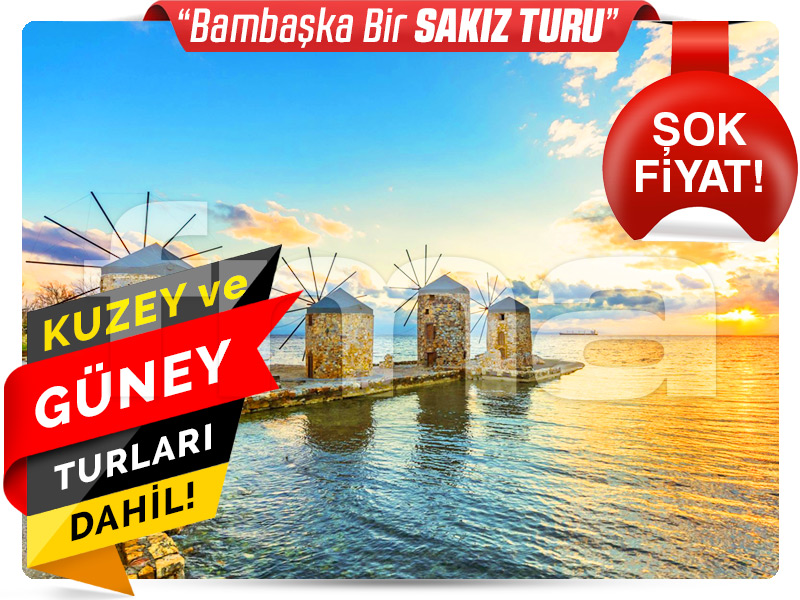 Bambaşka Bir SAKIZ TURU ''Sakız Adası'na Rüya Gibi Bir Yolculuk''