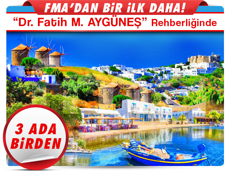 SAMOS - IKARIA - PATMOS - FMA'dan Bir İlk Daha! - 3 Gün - 2 Gece