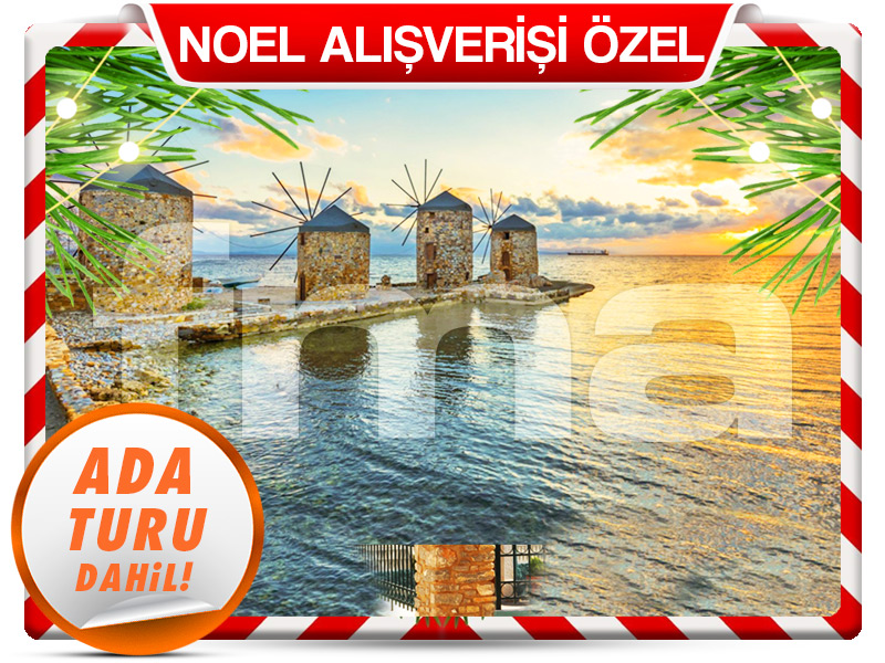 Çeşme Çıkışlı Günübirlik SAKIZ ADASI TURU