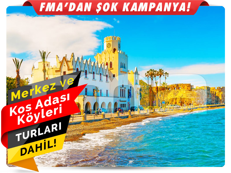 MEGA KOS ADASI TURU ''Görmediğiniz Yerler ile Dopdolu!''