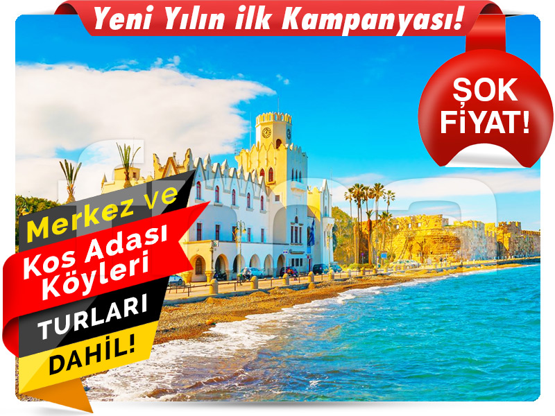 MEGA KOS ADASI TURU ''Yeni Yılın ilk Kampanyası!''