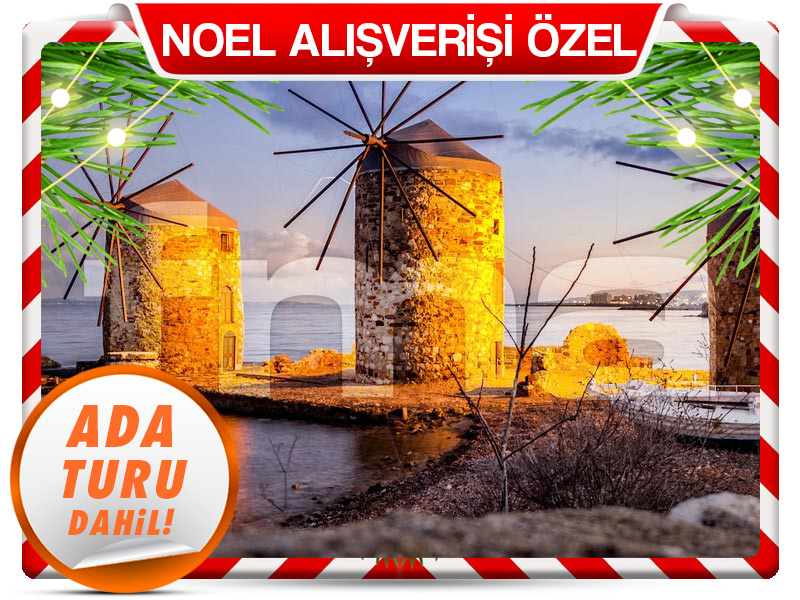 İzmir Çıkışlı Günübirlik SAKIZ ADASI TURU 