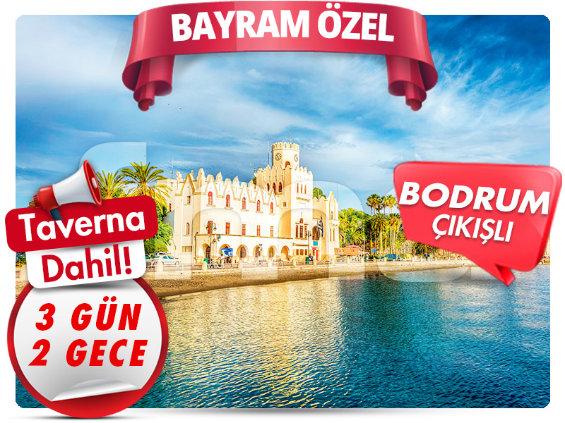 MEGA KOS ADASI TURU ''Bayram Özel'' 3 Gün - 2 Gece (Bodrum Çıkışlı)