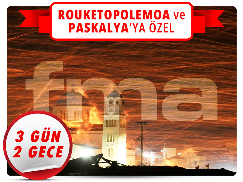 Büyük SAKIZ (CHIOS) ADASI ''Roket Savaşı ve Paskalya'ya Özel''