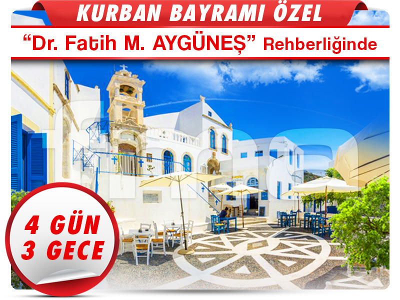 5 ADA BİRDEN ''KOS - KALYMNOS - NISYROS - PSERIMOS - PLATI'' ''Kurban Bayramı Özel''