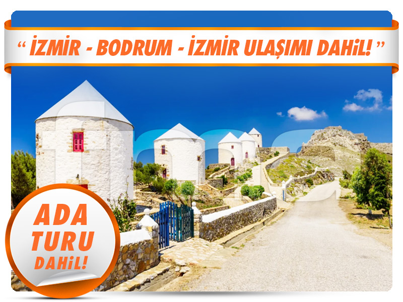İzmir Çıkışlı Günübirlik LEROS ADASI TURU