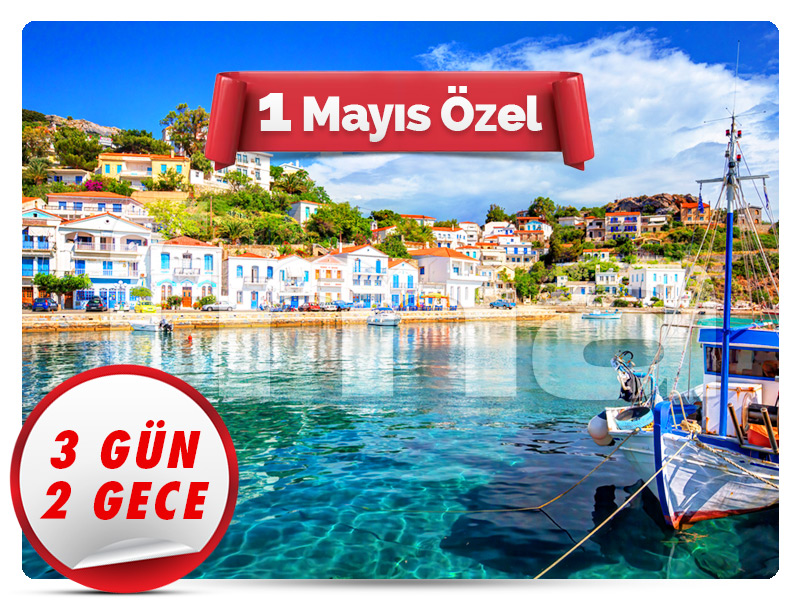 IKARIA ve SAMOS ADASI - 1 Mayıs Özel - 3 Gün - 2 Gece