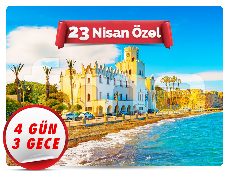 MEGA KOS ADASI TURU - 23 Nisan Özel - 4 Gün - 3 Gece