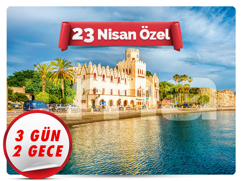 MEGA KOS ADASI TURU - 23 Nisan Özel - 3 Gün - 2 Gece