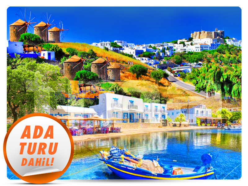 İzmir Çıkışlı Günübirlik PATMOS ADASI TURU