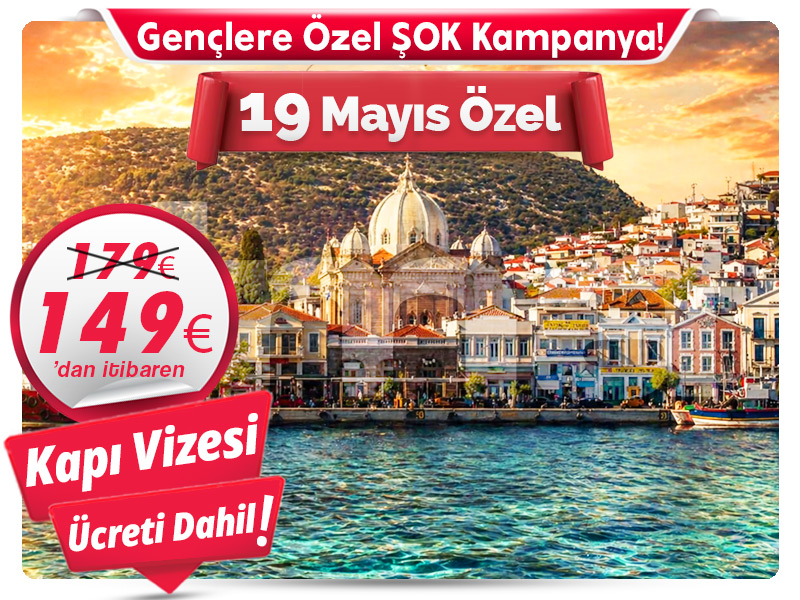 Günübirlik MİDİLLİ ADASI TURU - 19 Mayıs Özel ŞOK KAMPANYA! -