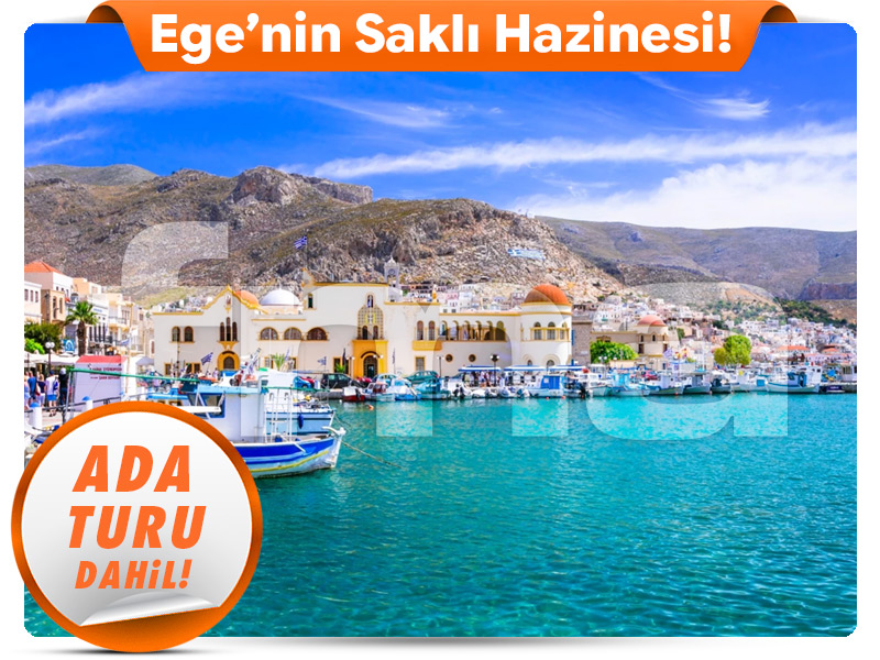 İzmir Çıkışlı Günübirlik KALYMNOS ADASI TURU