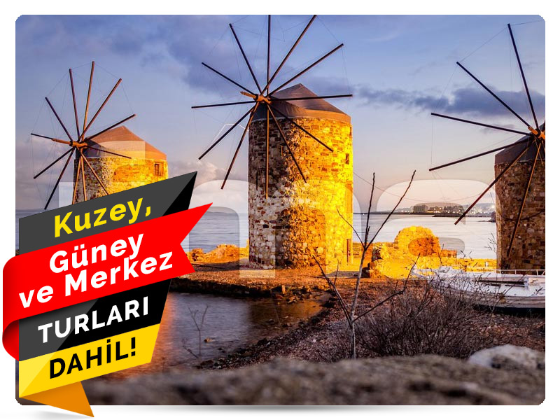 SAKIZ (CHIOS) ADASI TURU ''Sakız Adası'na Rüya Gibi Bir Yolculuk''