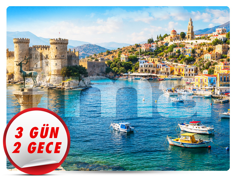 RODOS ADASI TURU ''Symi Adası Farkı ile'' 3 Gün - 2 Gece