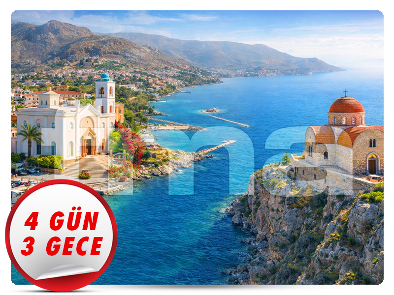 4 ADA BİRDEN ''KOS - KALYMNOS - PSERIMOS - PLATI TURU'' 4 Gün - 3 Gece