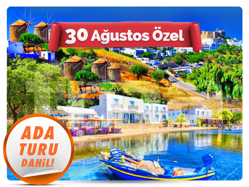 İzmir Çıkışlı Günübirlik PATMOS ADASI TURU ''30 Ağustos Özel''