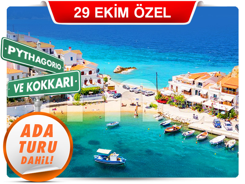 Kuşadası Çıkışlı Günübirlik SAMOS ADASI TURU ''29 Ekim Özel''