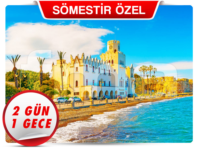 MEGA KOS ADASI TURU - 2 Gün - 1 Gece (Sömestir Özel)